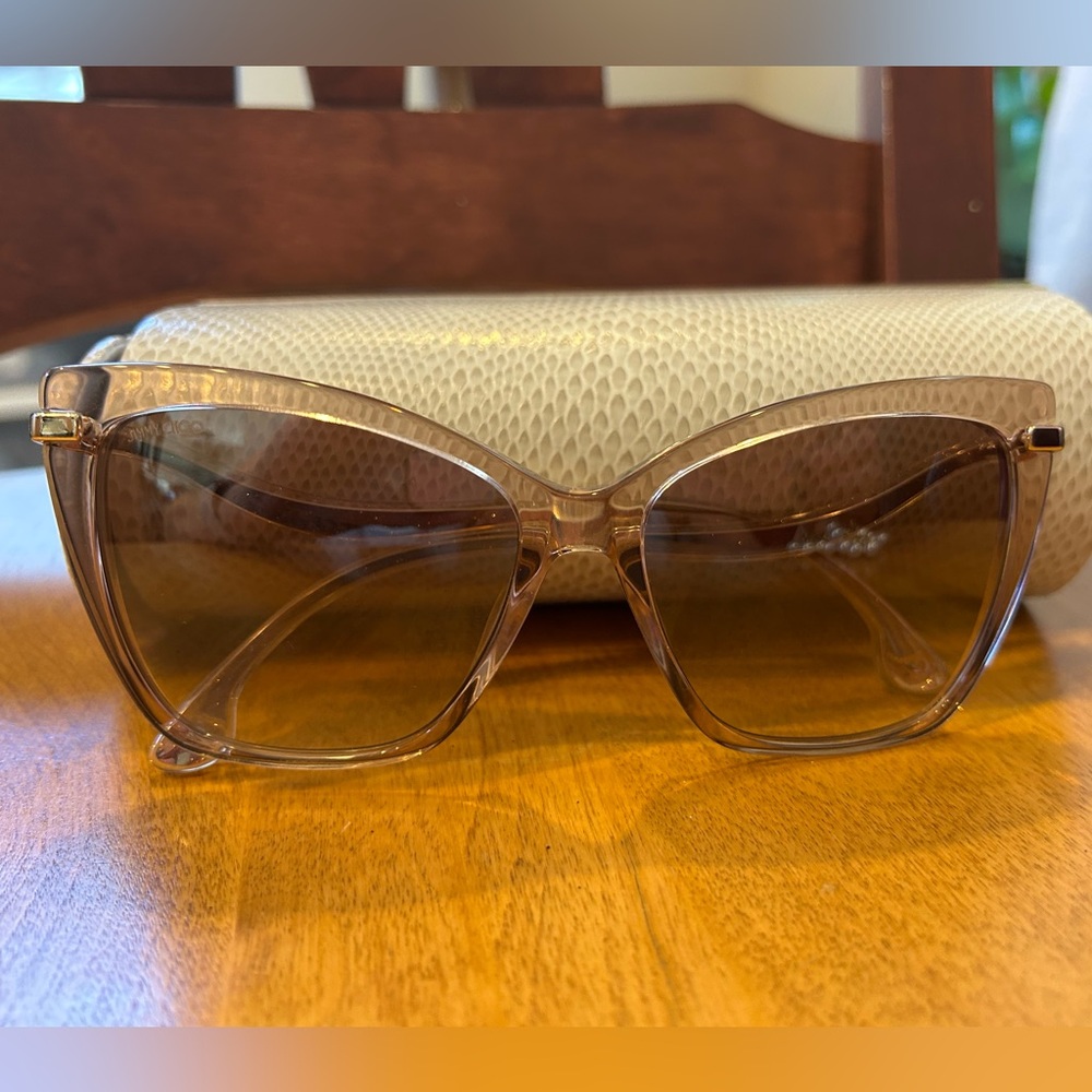 Elegant Jimmy Choo Sunglasses, NWOT, see description for dimensions
